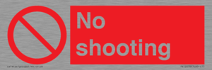 No shooting